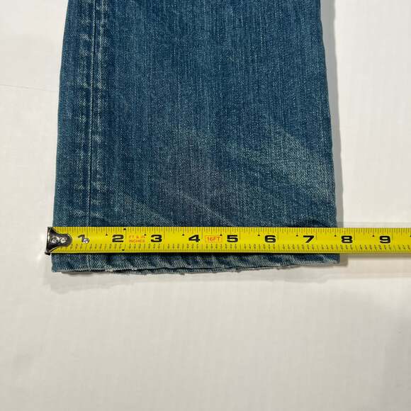 Cone Denim Mill Blue Jeans Wonderland Concepts Sample Men Indigo 34x31